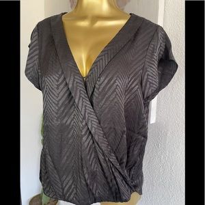 XS black blouse